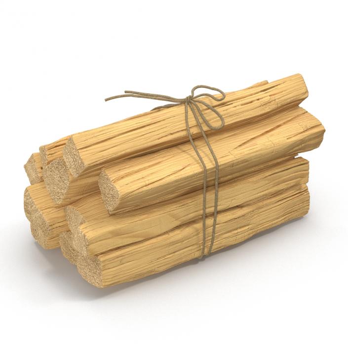 3D Bundle of Kindling Wood model