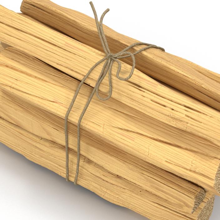 3D Bundle of Kindling Wood model