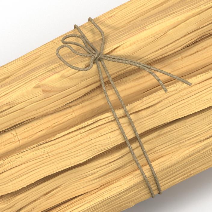 3D Bundle of Kindling Wood model