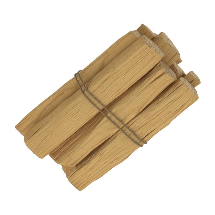 3D Bundle of Kindling Wood model