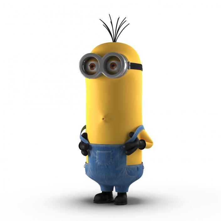 Tall Two Eyed Minion Pose 4 3D