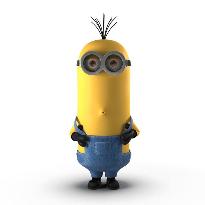 Tall Two Eyed Minion Pose 4 3D