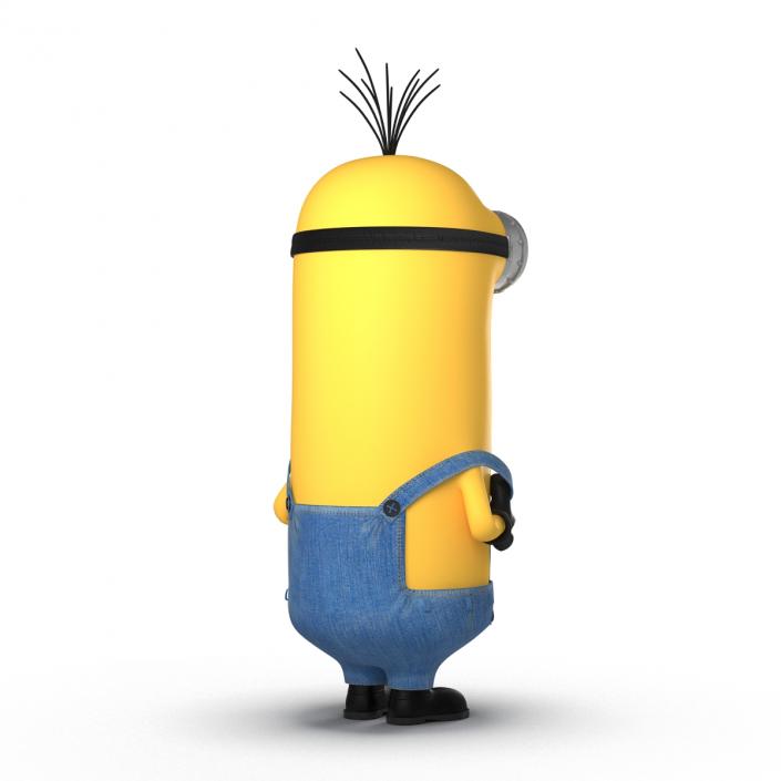 Tall Two Eyed Minion Pose 4 3D