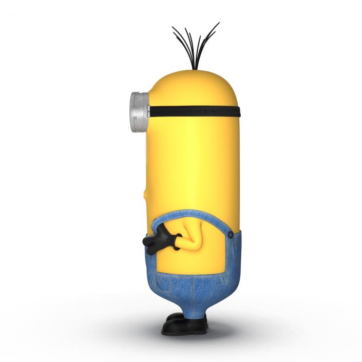 Tall Two Eyed Minion Pose 4 3D