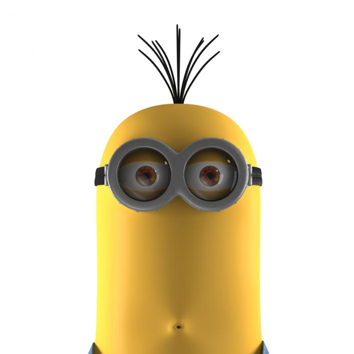 Tall Two Eyed Minion Pose 4 3D