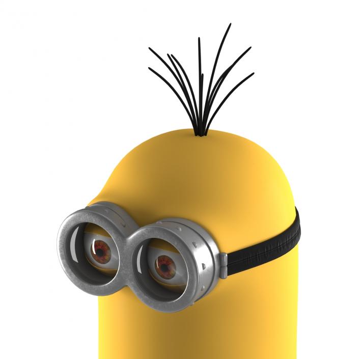 Tall Two Eyed Minion Pose 4 3D