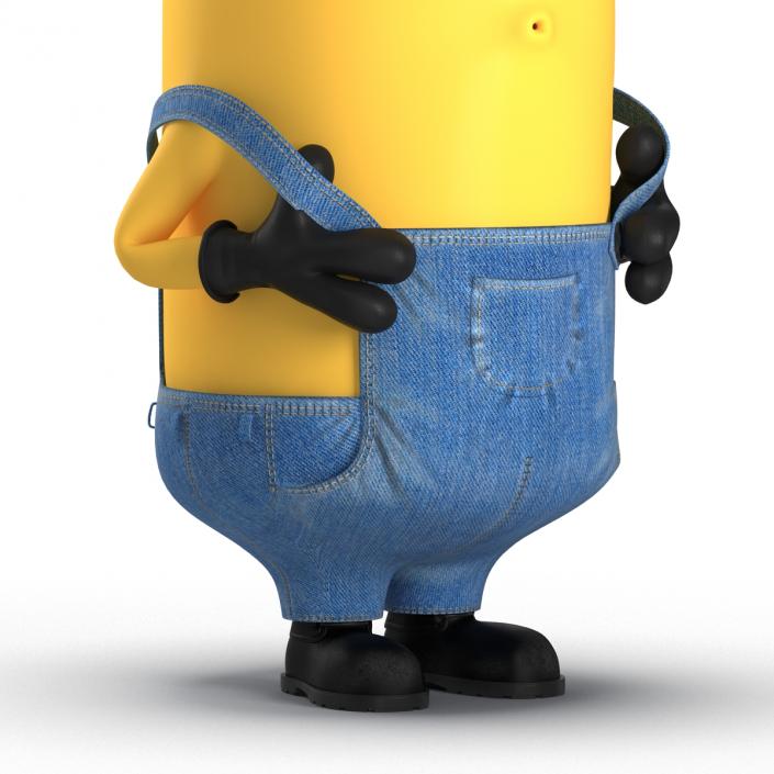 Tall Two Eyed Minion Pose 4 3D