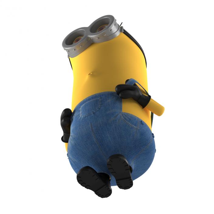 Tall Two Eyed Minion Pose 4 3D