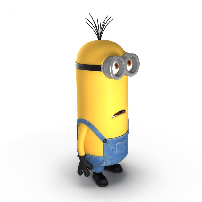 Tall Two Eyed Minion Pose 3 3D