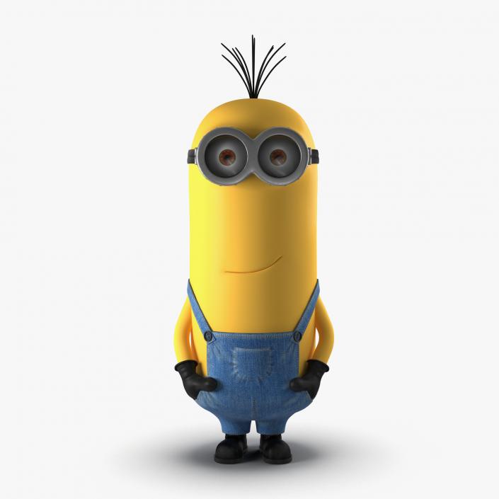 Tall Two Eyed Minion Pose 2 3D