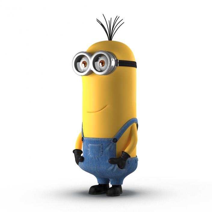 Tall Two Eyed Minion Pose 2 3D