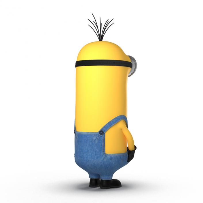 Tall Two Eyed Minion Pose 2 3D