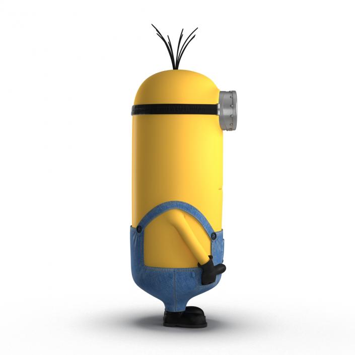 Tall Two Eyed Minion Pose 2 3D