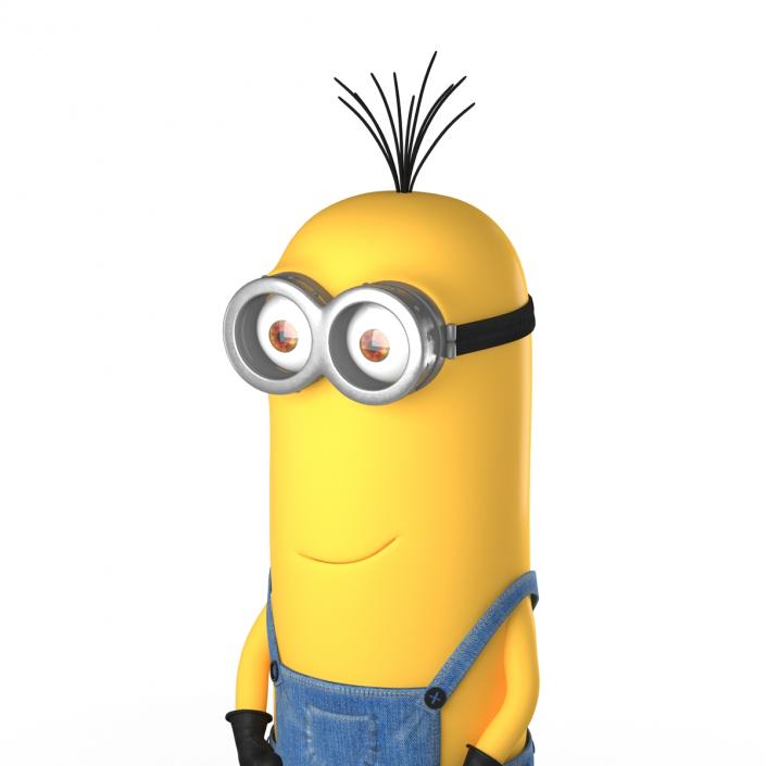 Tall Two Eyed Minion Pose 2 3D