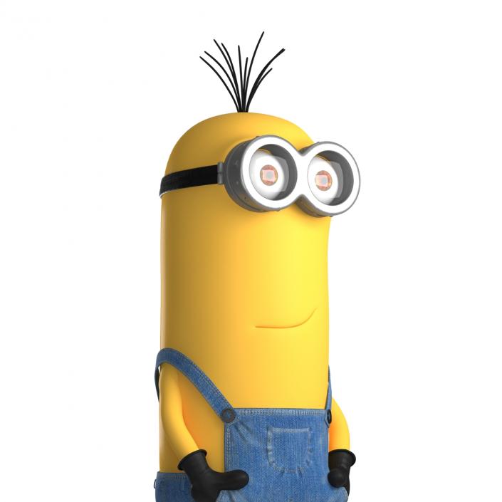 Tall Two Eyed Minion Pose 2 3D