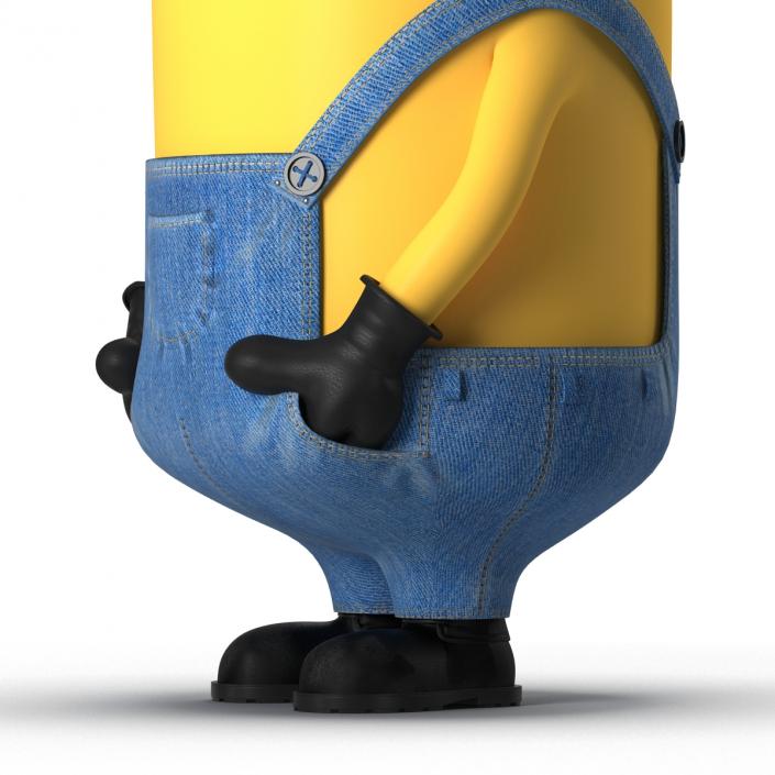 Tall Two Eyed Minion Pose 2 3D