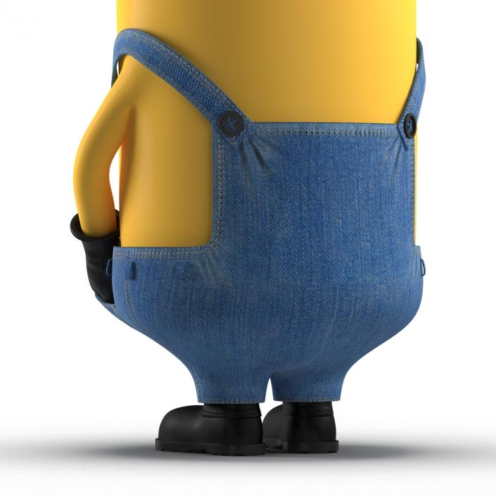 Tall Two Eyed Minion Pose 2 3D