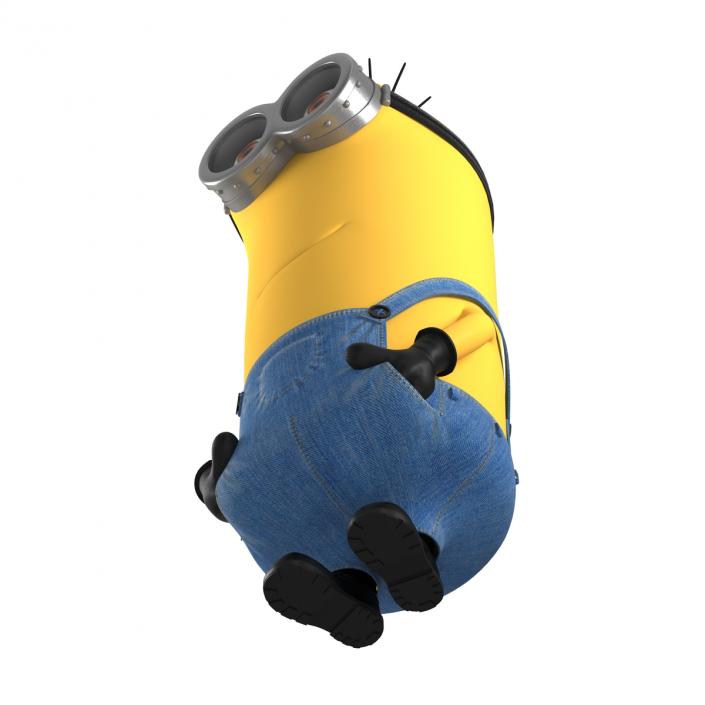 Tall Two Eyed Minion Pose 2 3D