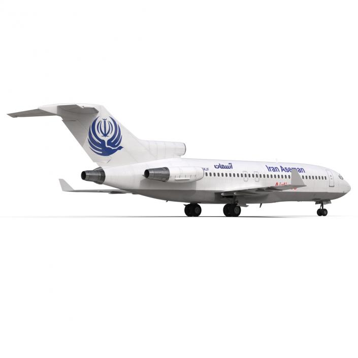 3D Boeing 727-100 Private Iran Aseman Airlines model