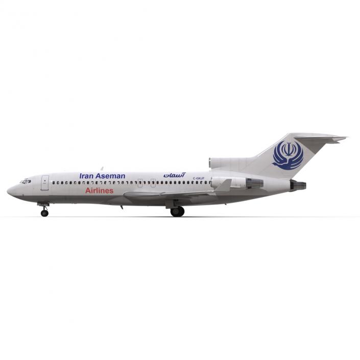 3D Boeing 727-100 Private Iran Aseman Airlines model