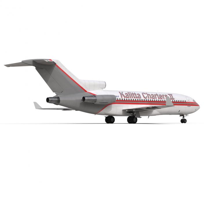 Boeing 727-100 Private Kalitta Air 3D model