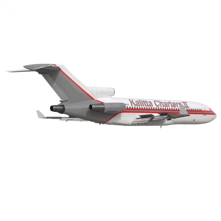 Boeing 727-100 Private Kalitta Air 3D model