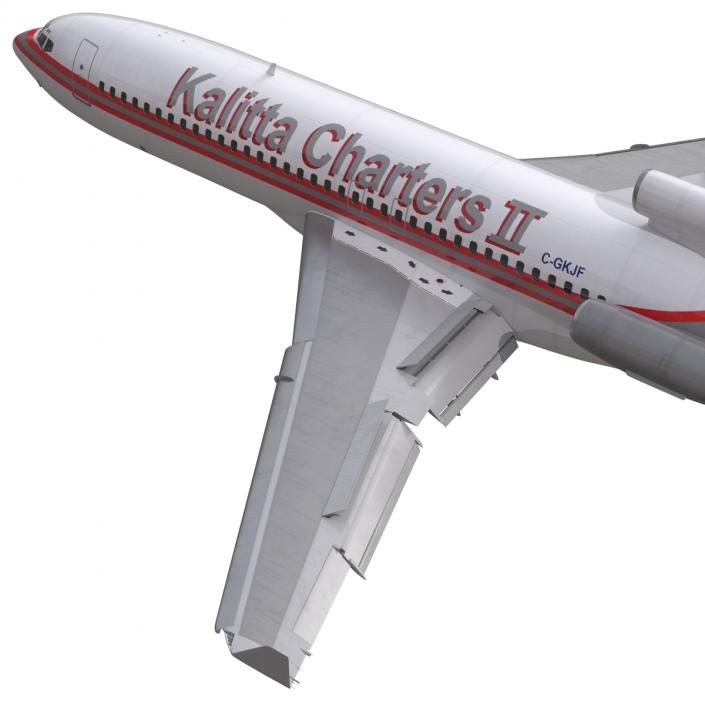 Boeing 727-100 Private Kalitta Air 3D model