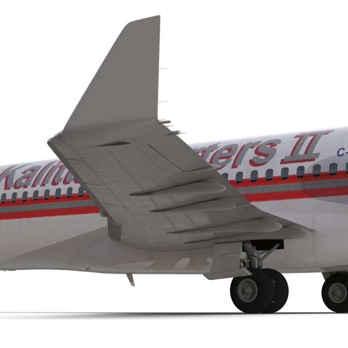 Boeing 727-100 Private Kalitta Air 3D model