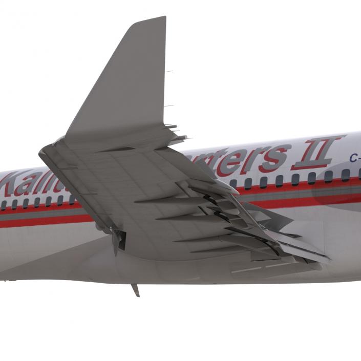 Boeing 727-100 Private Kalitta Air 3D model