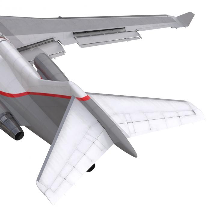 Boeing 727-100 Private Kalitta Air 3D model