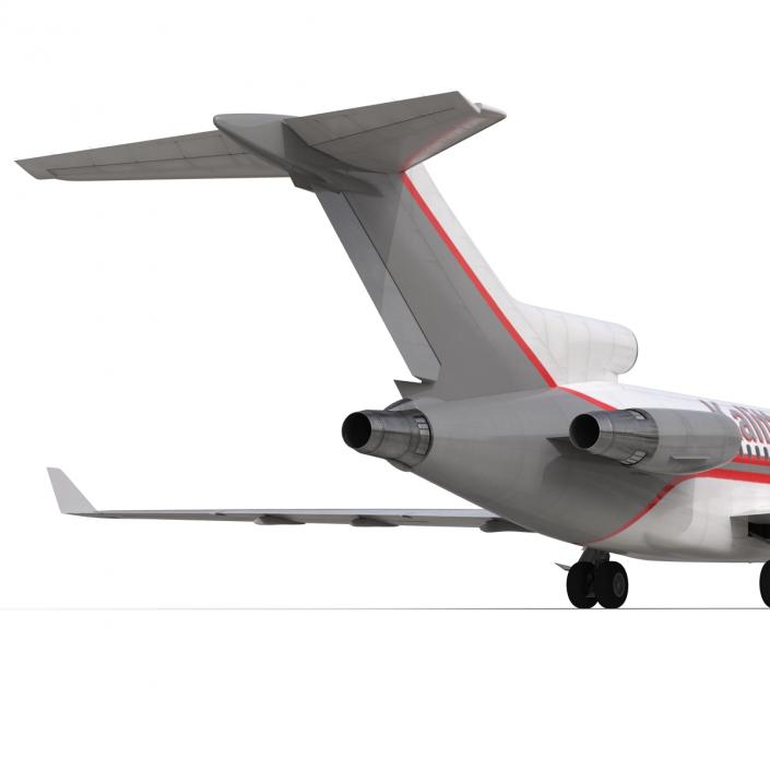 Boeing 727-100 Private Kalitta Air 3D model