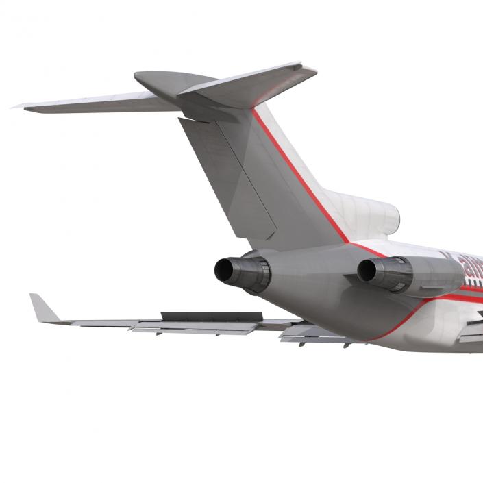 Boeing 727-100 Private Kalitta Air 3D model