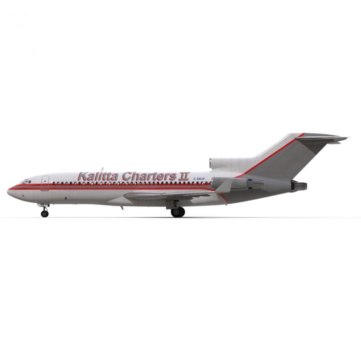 Boeing 727-100 Private Kalitta Air 3D model