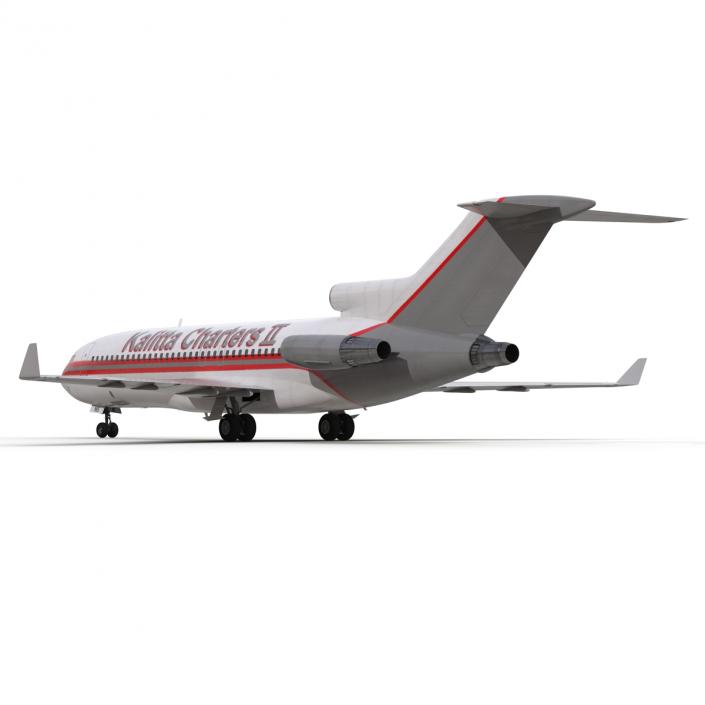 Boeing 727-100 Private Kalitta Air 3D model