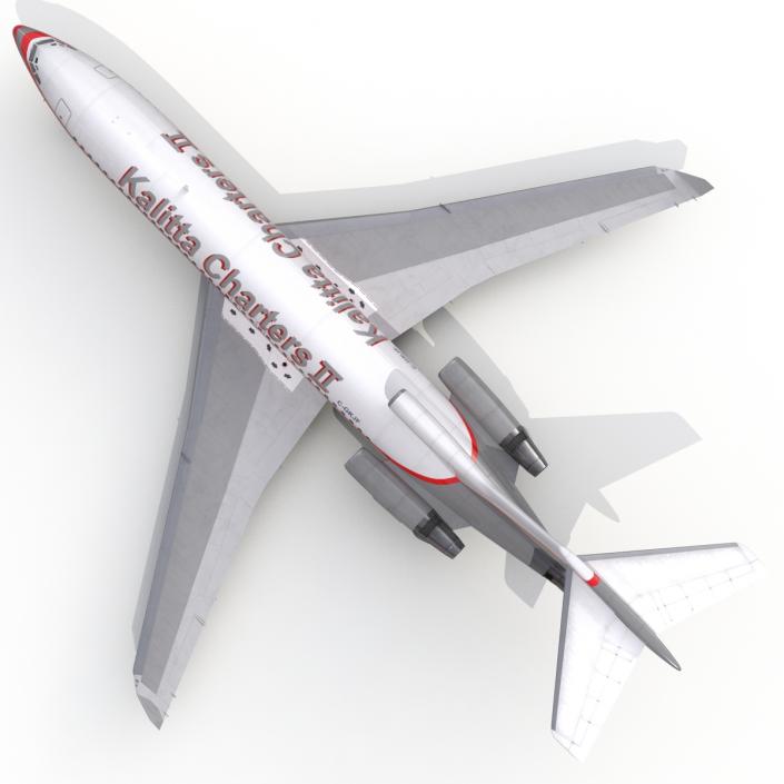 Boeing 727-100 Private Kalitta Air 3D model