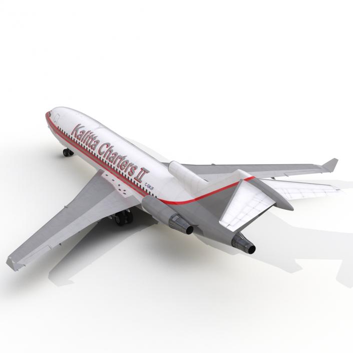 Boeing 727-100 Private Kalitta Air 3D model