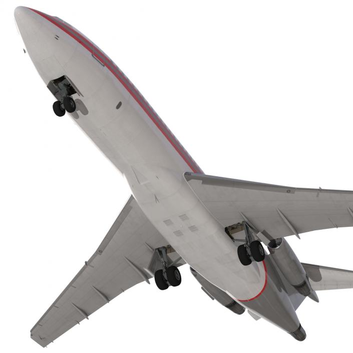 Boeing 727-100 Private Kalitta Air 3D model