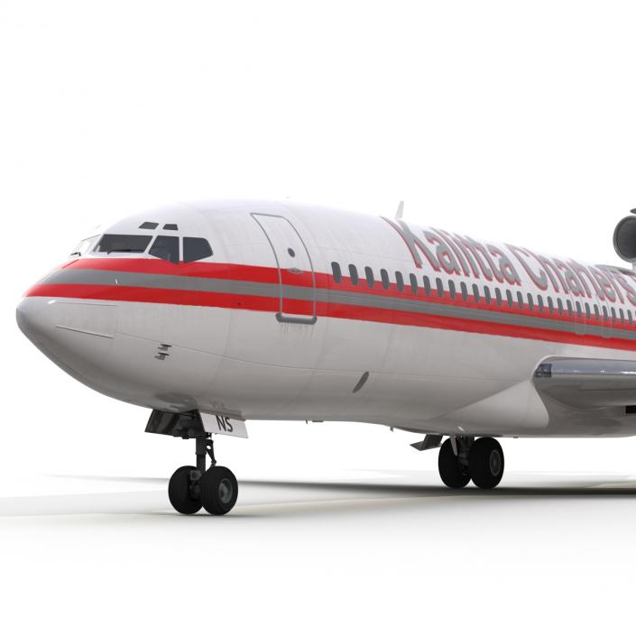 Boeing 727-100 Private Kalitta Air 3D model