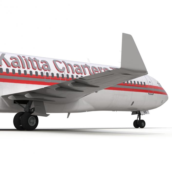 Boeing 727-100 Private Kalitta Air 3D model