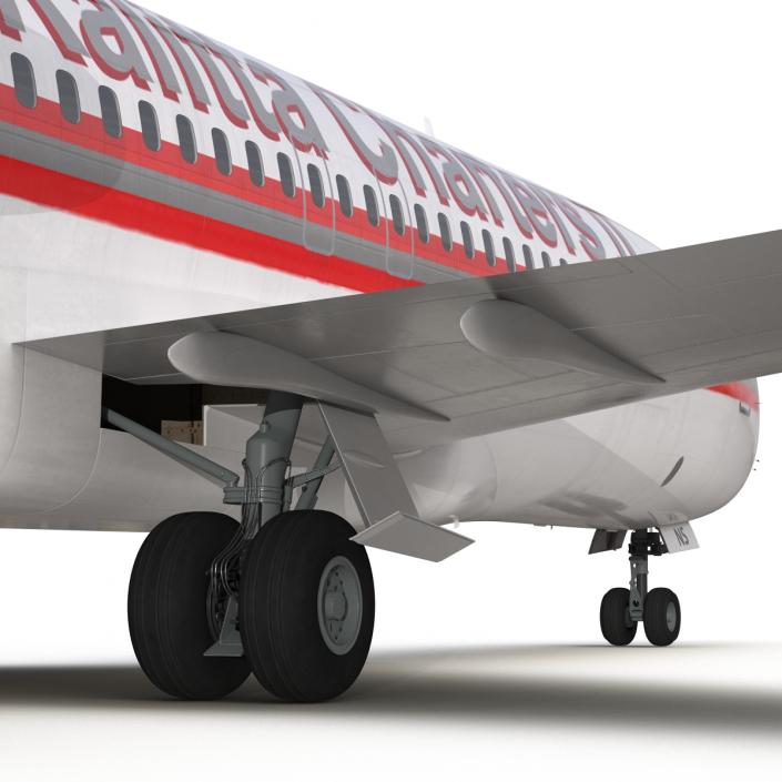 Boeing 727-100 Private Kalitta Air 3D model