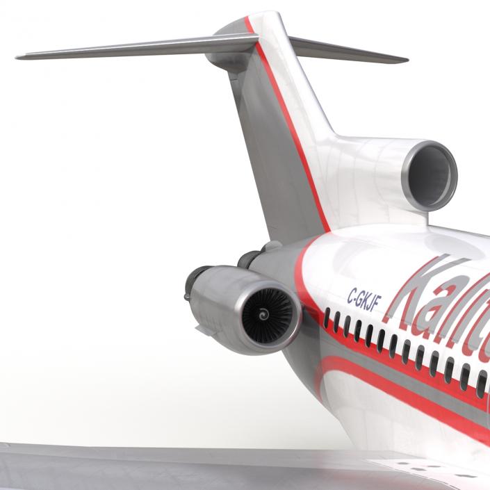 Boeing 727-100 Private Kalitta Air 3D model