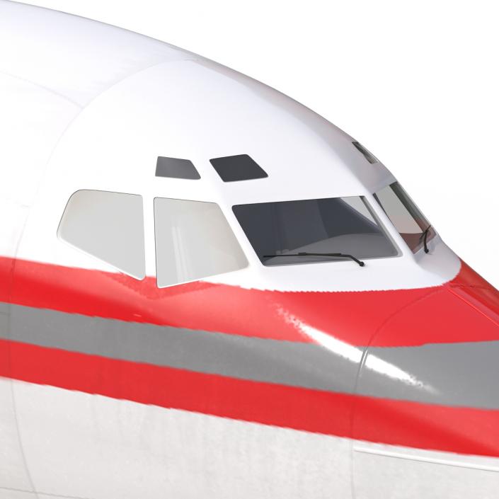 Boeing 727-100 Private Kalitta Air 3D model