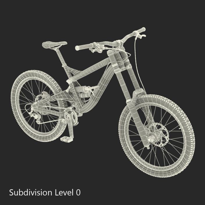 3D Mountain Bike GT Fury