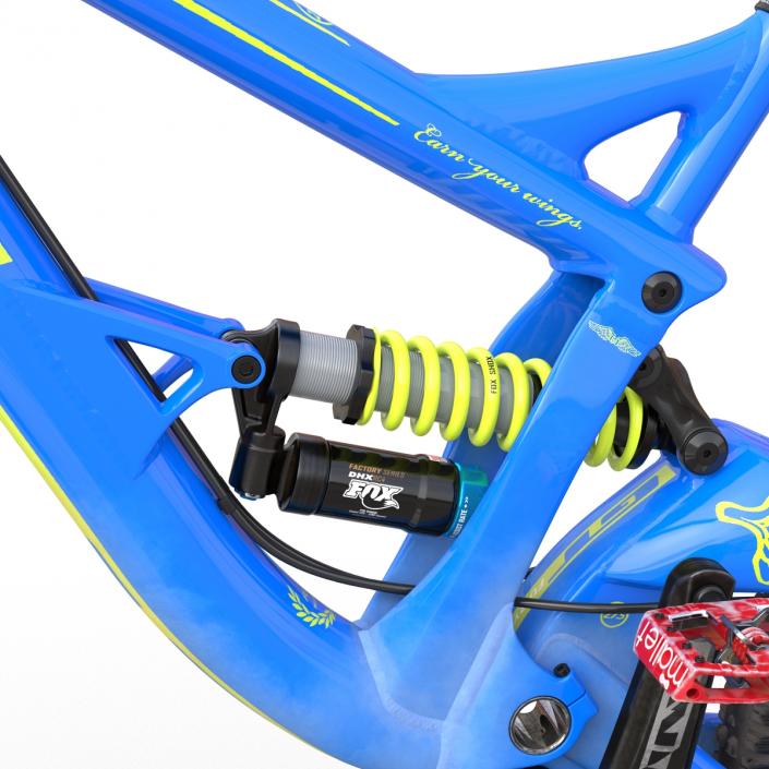 3D Mountain Bike GT Fury Blue