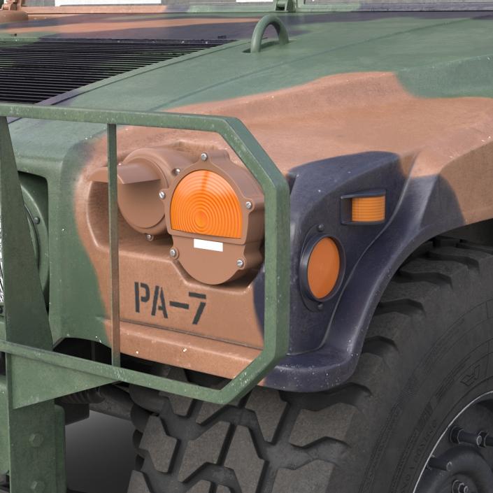 3D Humvee Camo