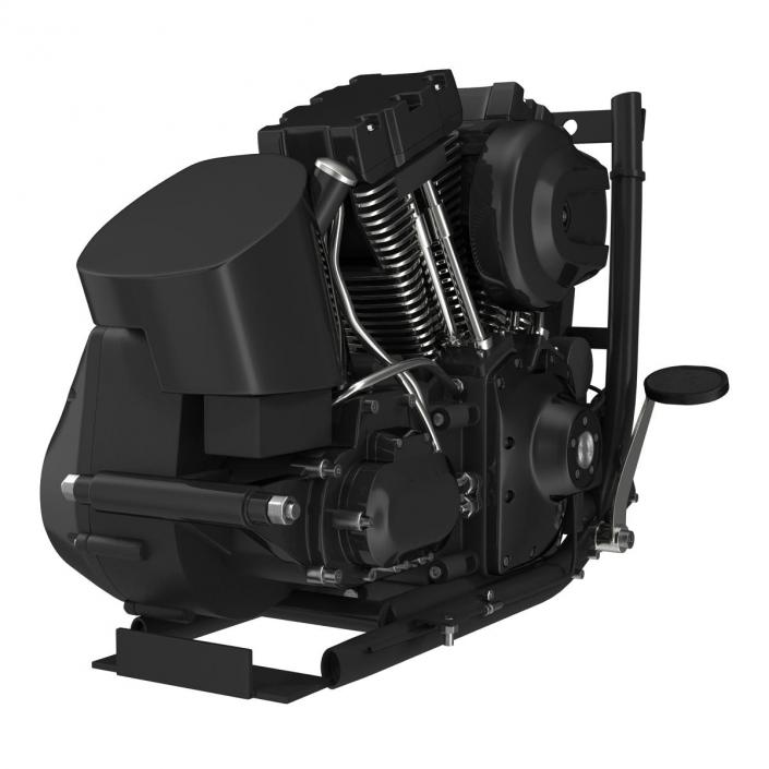 Motorcycle Engine 2 3D model