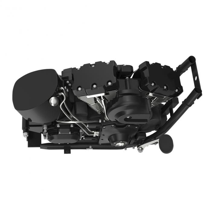 Motorcycle Engine 2 3D model