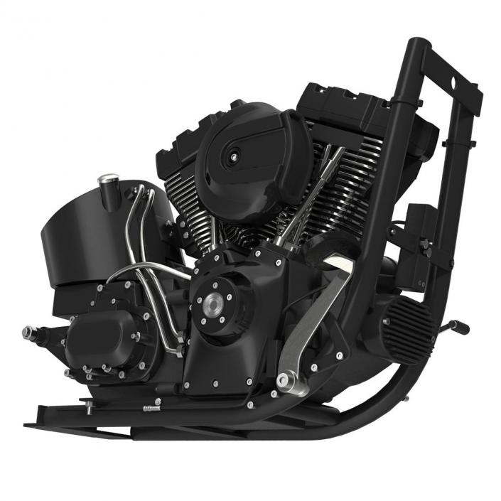 Motorcycle Engine 2 3D model