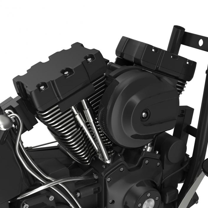 Motorcycle Engine 2 3D model