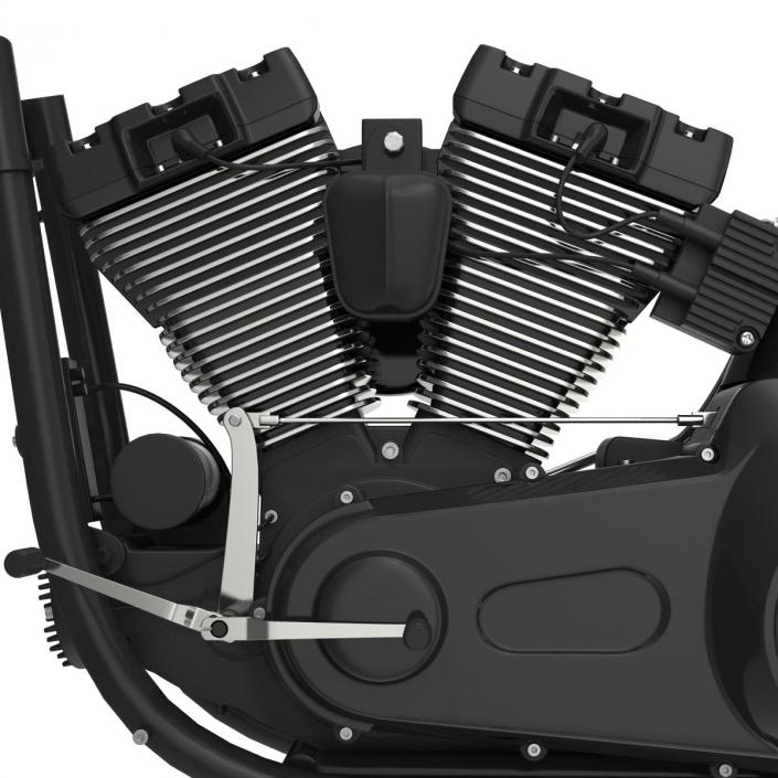 Motorcycle Engine 2 3D model